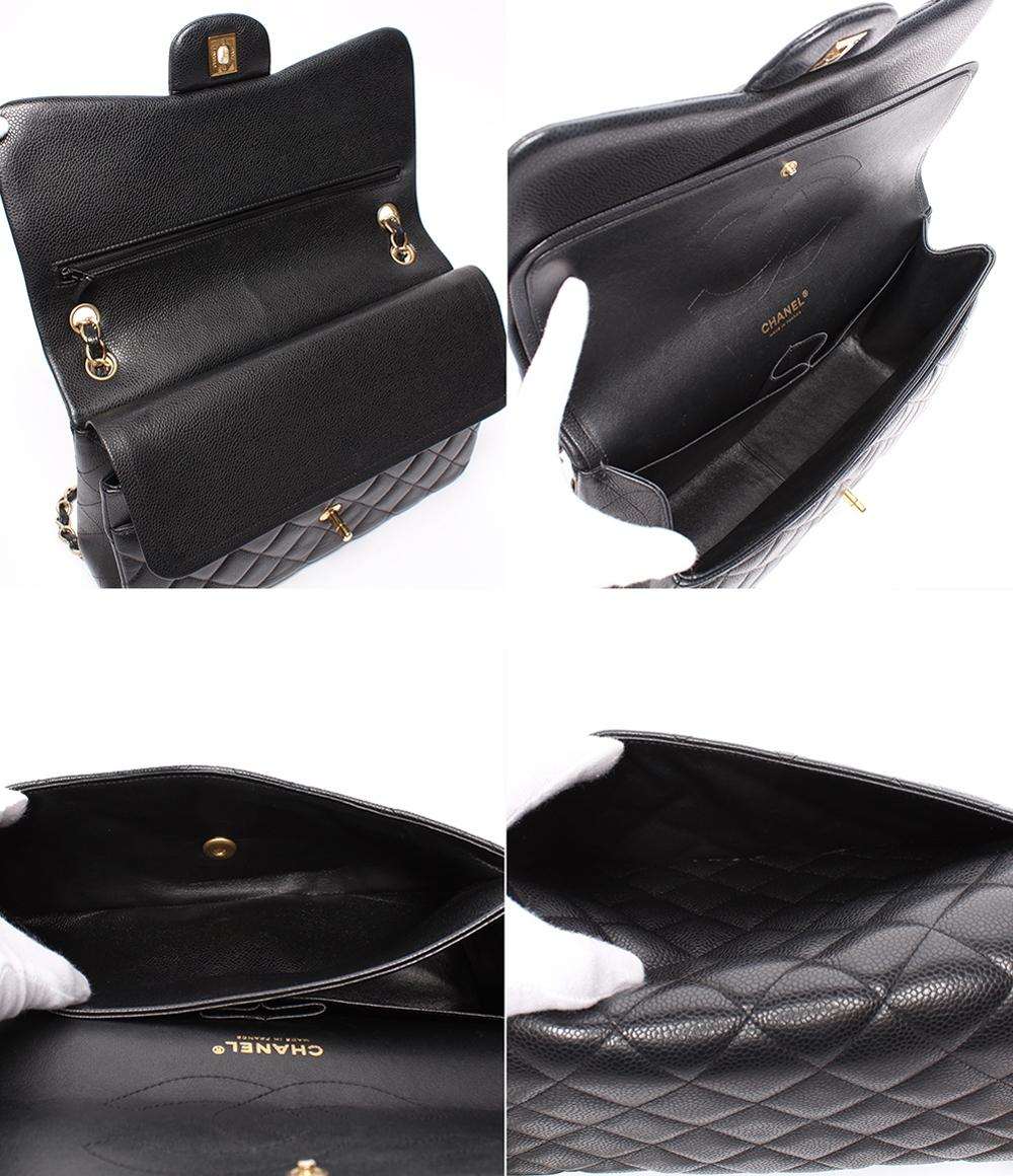 CHANEL チェーンショルダーバッグ ダブルチェーン ダブルフラップ