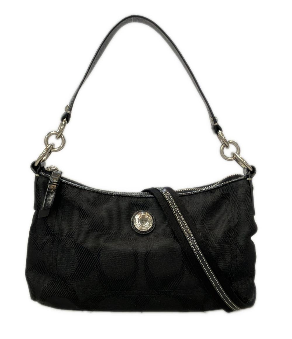 COACH 2way ショルダーバッグ 肩掛け 斜め掛け ラージシグネチャー F15233 レディース コーチ