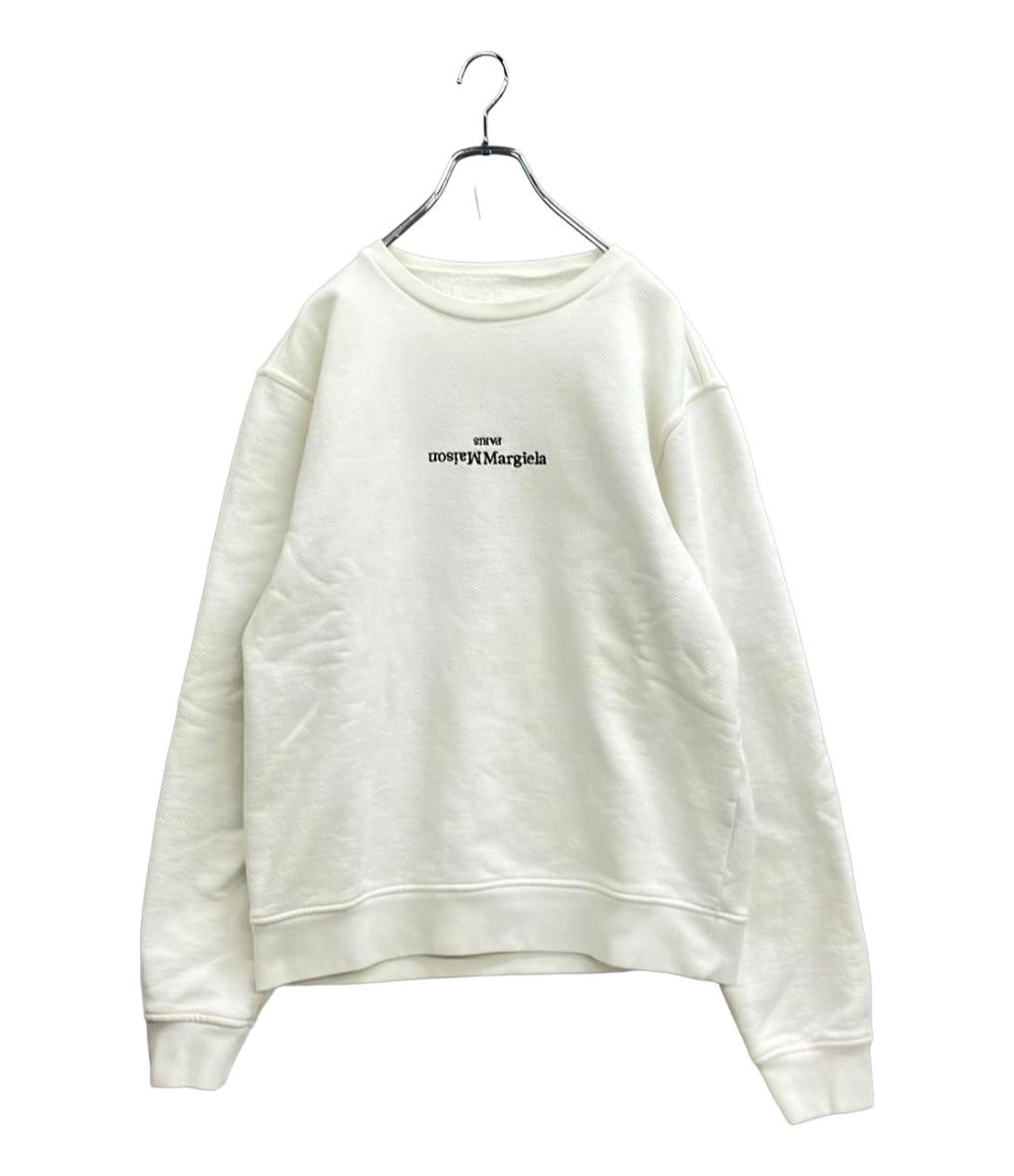 Maison Margiela アップサイドダウン ロゴ スウェット トレーナー S50GU0148 S25451 メンズ SIZE 50 (XL) メゾンマルジェラ