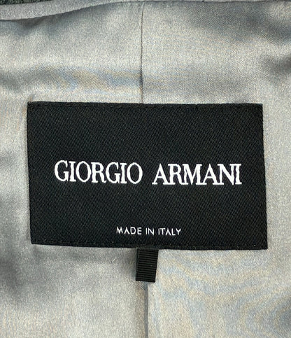 美品 GIORGIO ARMANI フラワージャガード ジャケット 1WHGG0P6 T02QJ レディース SIZE 40 (S) ジョルジオアルマーニ