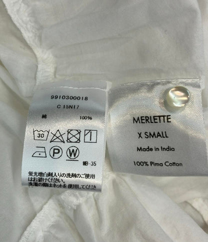 Merlette 長袖ワンピース ティアード フレア チュニック SOLIMAN 9910300018 レディース SIZE XS マーレット