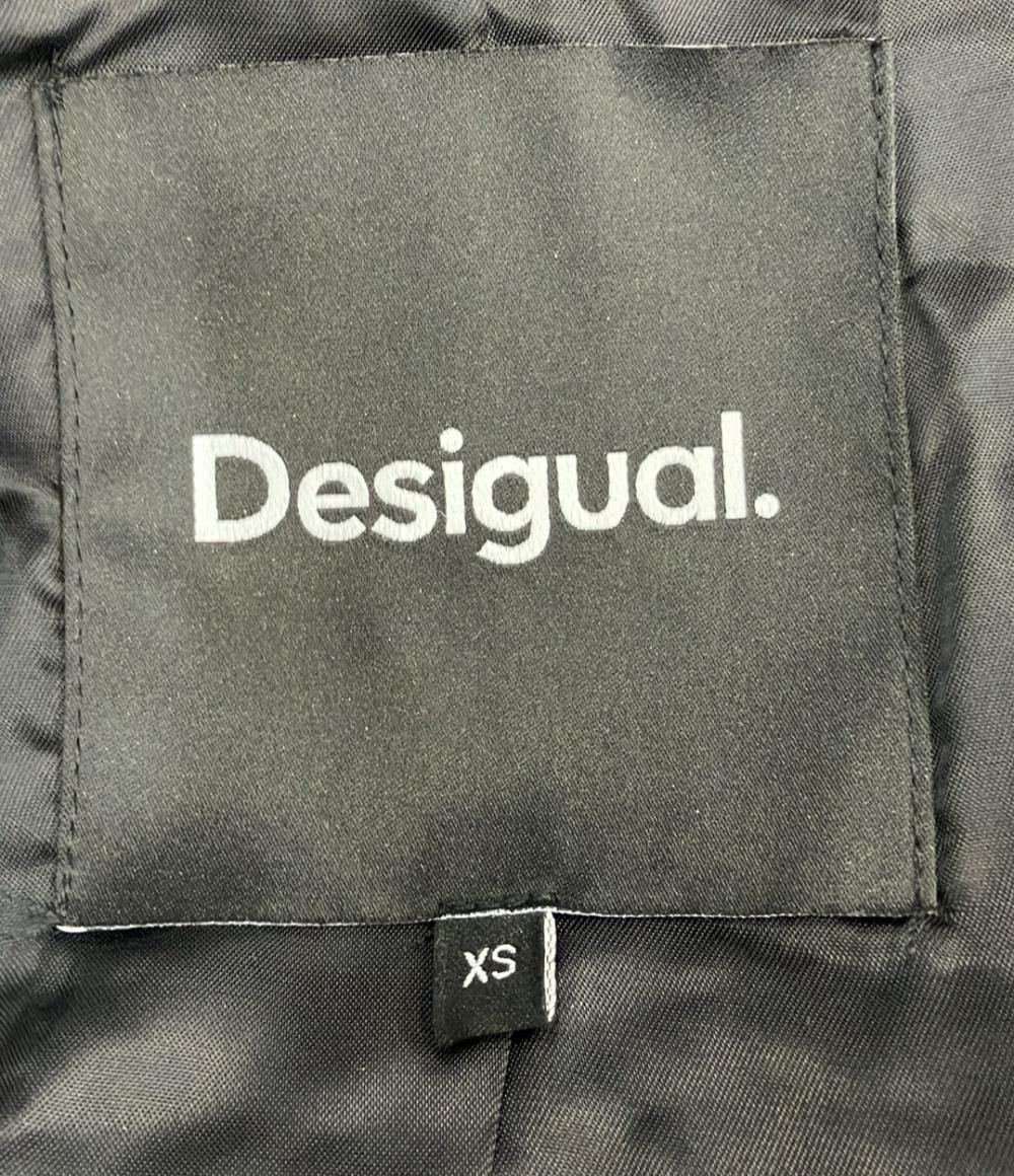 美品 デジグアル エコファーカモジャケット ファーコート レディース SIZE XS (XS) Desigual