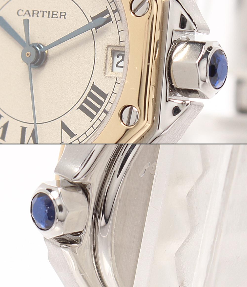 Cartier 腕時計 サントス オクタゴン SM 187903 レディース カルティエ