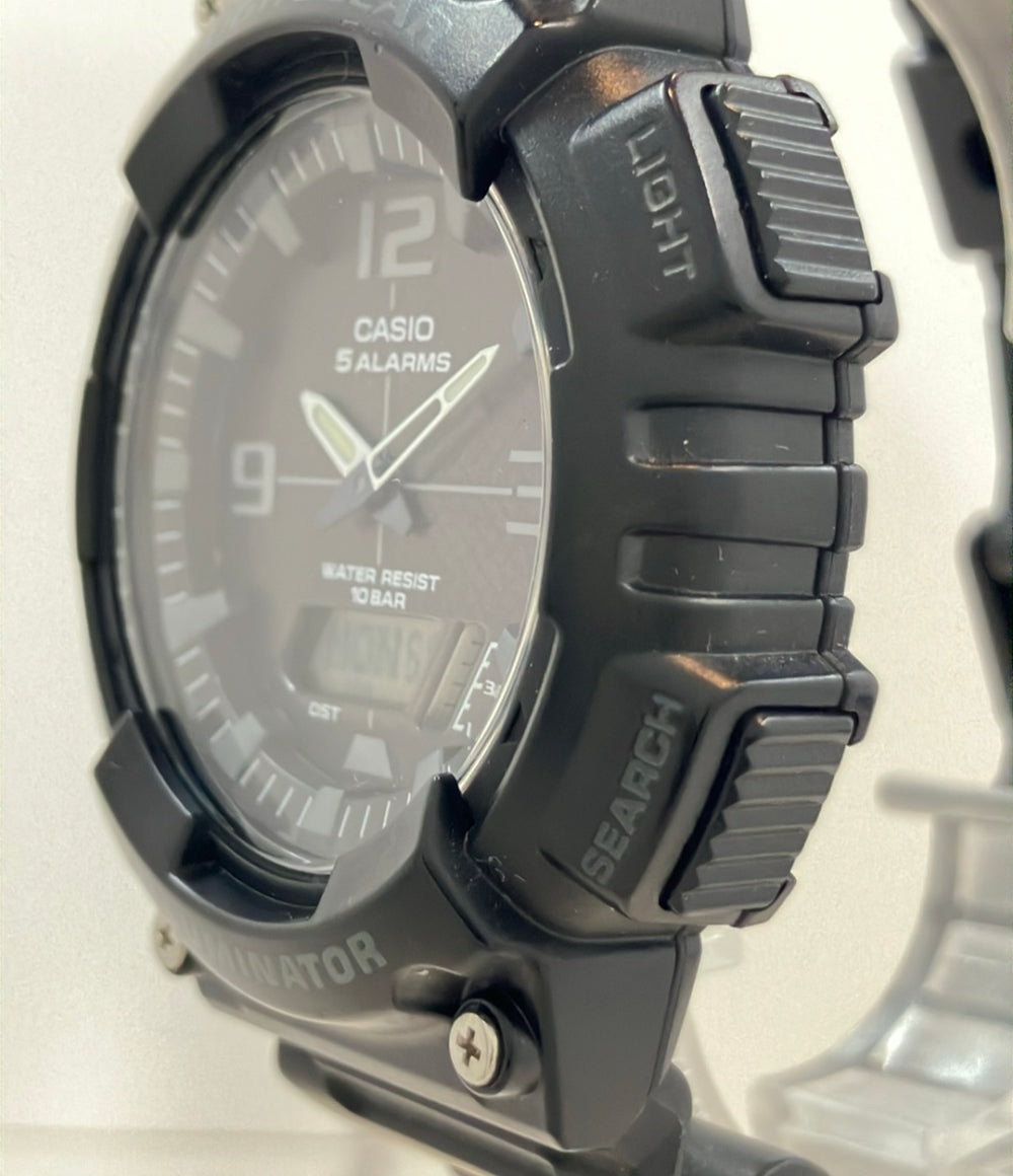 CASIO 腕時計 ソーラー ブラック AQ-S810W メンズ カシオ