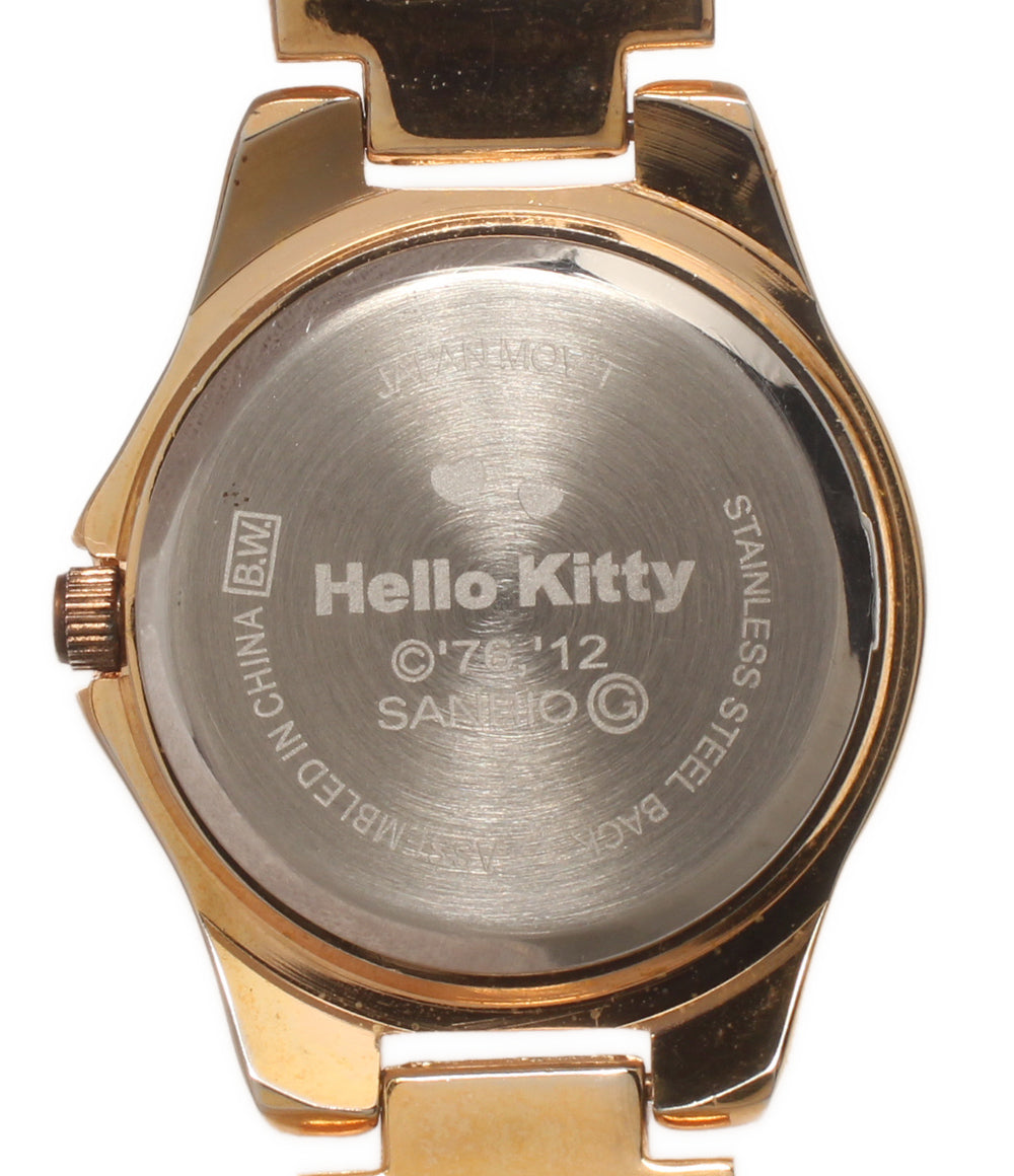 SANRIO 腕時計 ハローキティ HELLO KITTY クオーツ ピンク レディース レディース サンリオ
