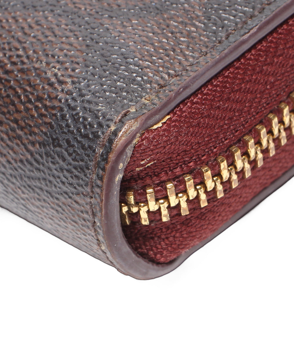 COACH ラウンドファスナー長財布 シグネチャー レディース コーチ