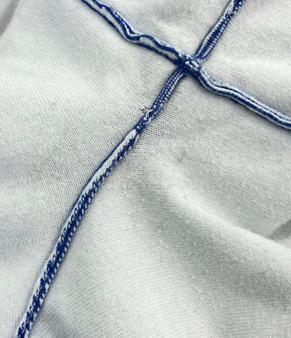 訳あり LOUIS VUITTON 長袖ニット LV スクリブルインターシャ クルーネックニット RM201 TZC HIN81W メンズ SIZE M ルイ・ヴィトン