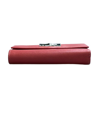 美品 Longchamp 三つ折り財布 レディース ロンシャン