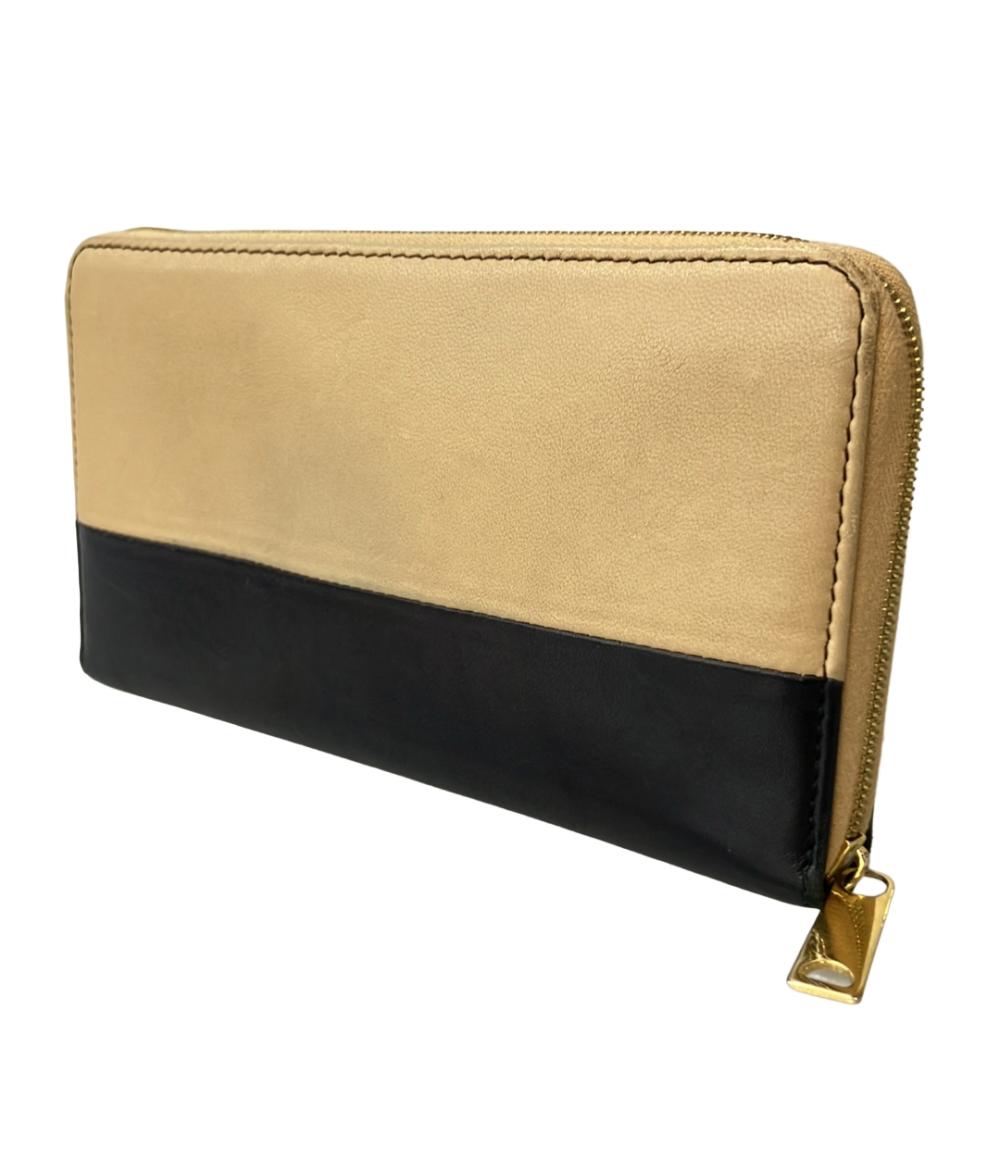 美品 セリーヌ ラウンドファスナー長財布 レディース CELINE