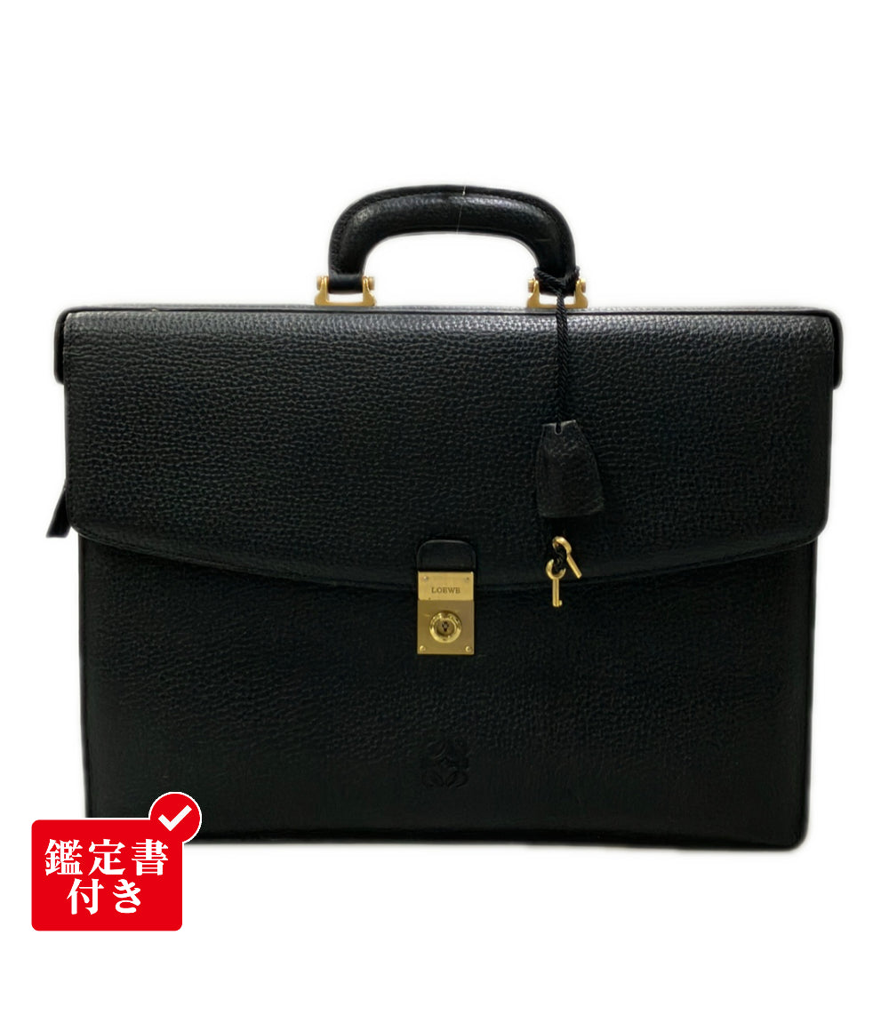 LOEWE ブリーフケース ビジネスバッグ アナグラム メンズ ロエベ