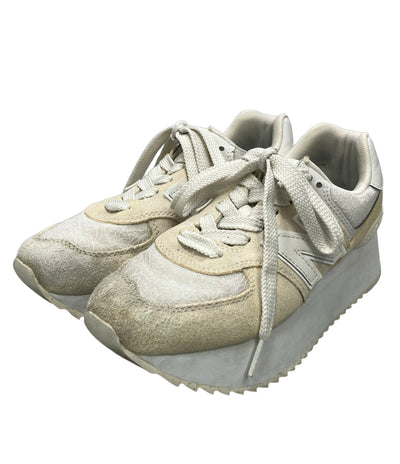 NEW BALANCE ローカット厚底スニーカー WL574ZBJ レディース SIZE 24.0 ニューバランス