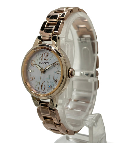 CITIZEN 腕時計 ウィッカ wicca ソーラー シェル E031-R004638 レディース シチズン