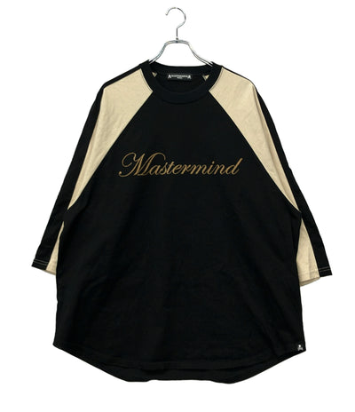 Mastermind World 長袖Tシャツ ベースボール embroidered-logo cotton T-shirt MW2310-TS039-020 メンズ SIZE XL マスターマインドワールド