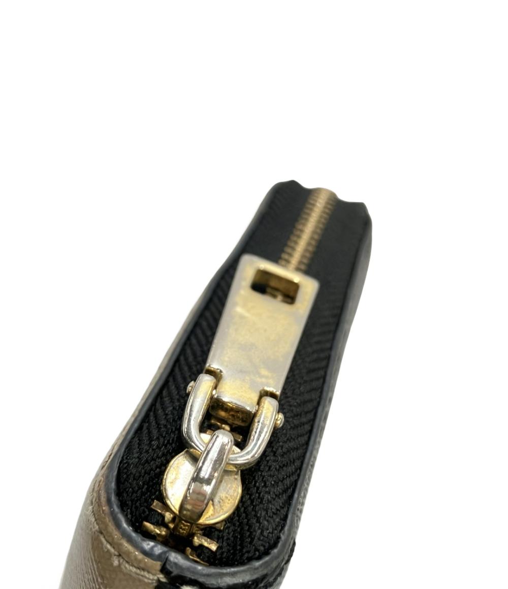 MARC JACOBS ラウンドファスナー長財布 レザー レディース マーク