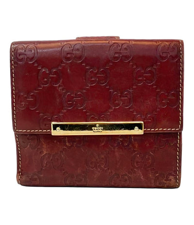 グッチ Wホック二つ折り財布 グッチシマ 112664 0416 レディース GUCCI