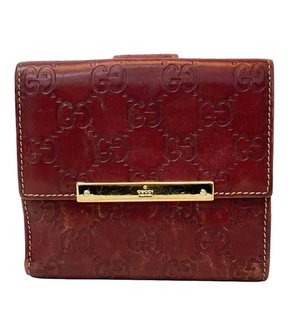 グッチ Wホック二つ折り財布 グッチシマ 112664 0416 レディース GUCCI