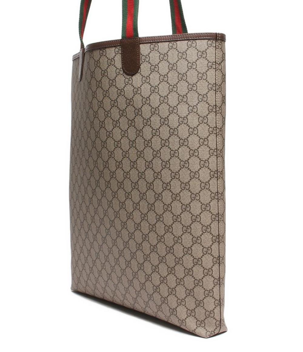 美品 グッチ レザートートバッグ ダブルG GGスプリーム オフィディア 744542 562600 ユニセックス GUCCI