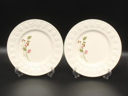 美品 WEDGWOOD プレート 皿 2点セット 20cm フェスティビティ ラズベリー ウエッジウッド