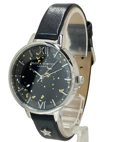 OLIVIA BURTON 腕時計 クオーツ ブラック OB049 レディース オリビアバートン