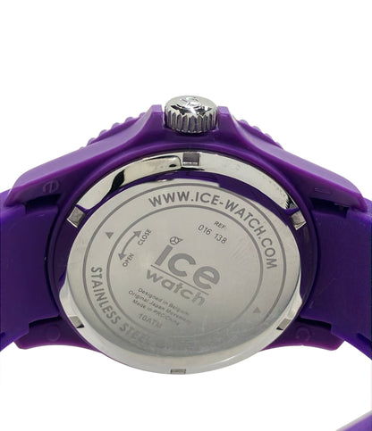 ice watch 腕時計 クオーツ パープル メンズ アイスウォッチ