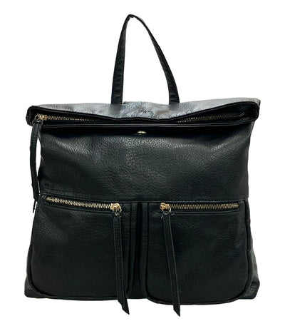 D.KELLY リュック ハンドバッグ 2WAY 合成皮革 口折れ レディース ディーケリー