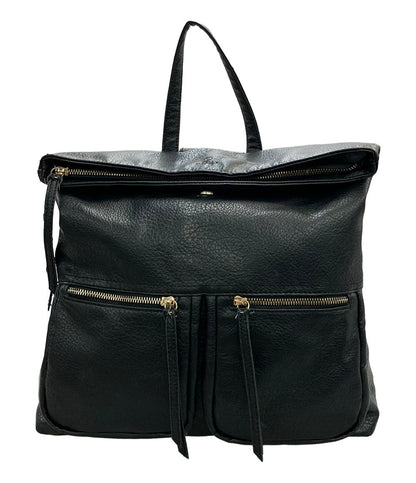 D.KELLY リュック ハンドバッグ 2WAY 合成皮革 口折れ レディース ディーケリー