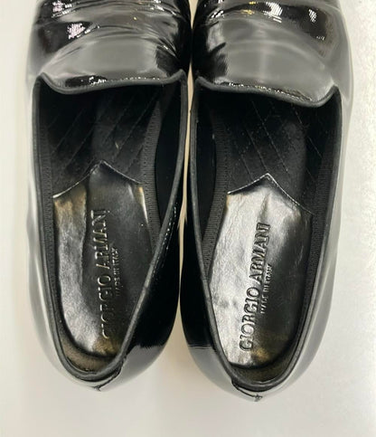 GIORGIO ARMANI パテントレザーローファー メンズ SIZE 7 ジョルジオアルマーニ