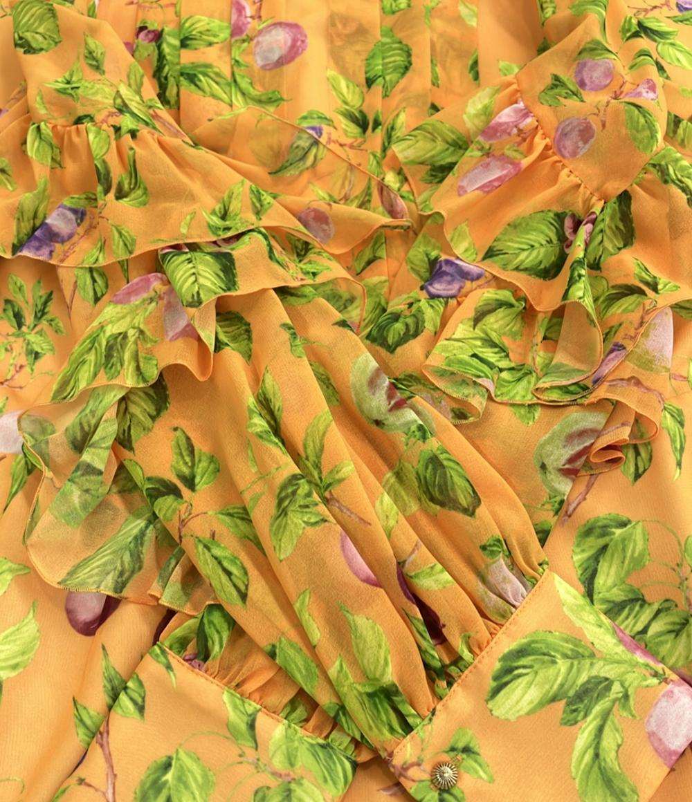 美品 LOULOU WILLOUGHBY 長袖 ワンピース レディース SIZE 2 (M) ルル ウィルビー