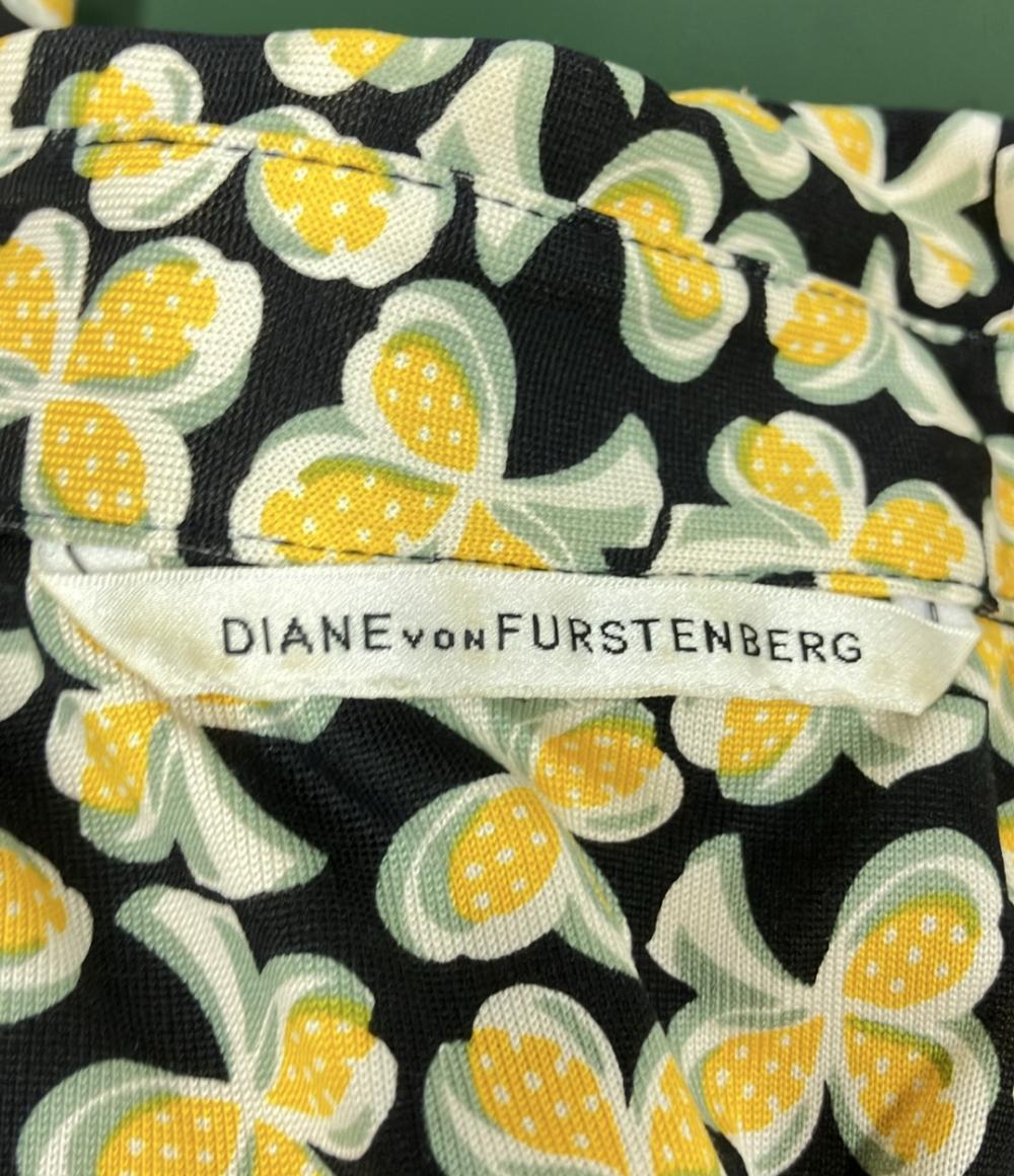 ダイアンフォンファステンバーグ シルク花柄ガウンカーディガン レディース SIZE 2 (M) DIANE VON FURSTENBERG