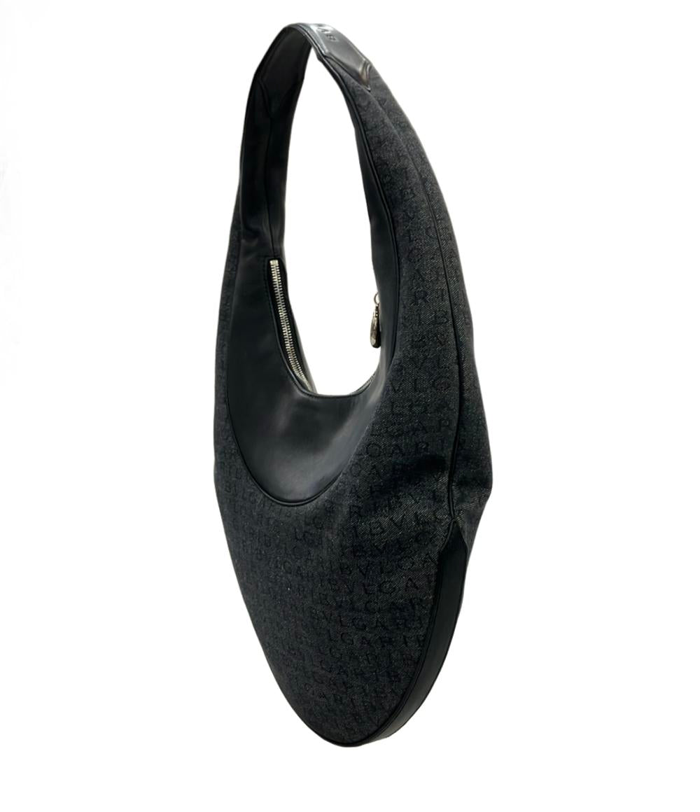 BVLGARI ワンショルダーバッグ 肩掛け ロゴマニア柄 アスコット レディース ブルガリ