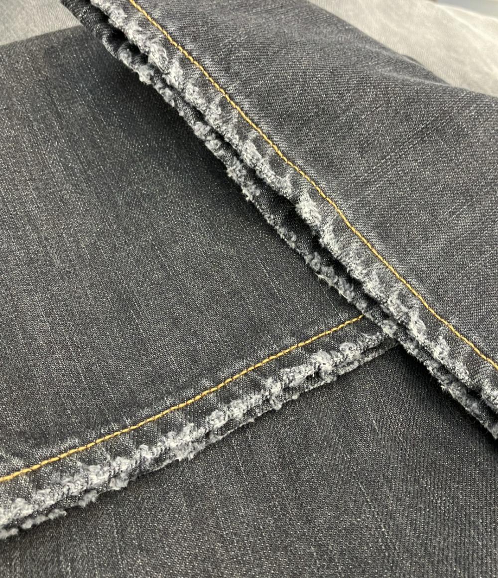 美品 ACNE STUDIOS デニムパンツ ダメージ加工 スーパーバギーフィットジーンズ B00396 メンズ SIZE 44 (S) アクネストゥディオズ