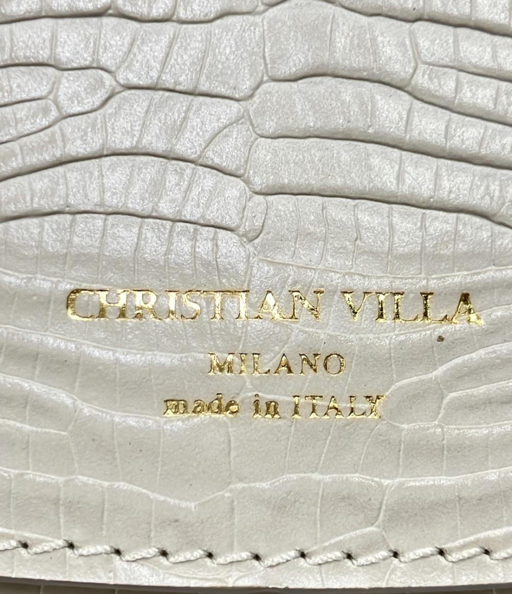 クリスチャンヴィラ 2WAY クラッチバッグ ショルダーバッグ 肩掛け レディース CHRISTIAN VILLA