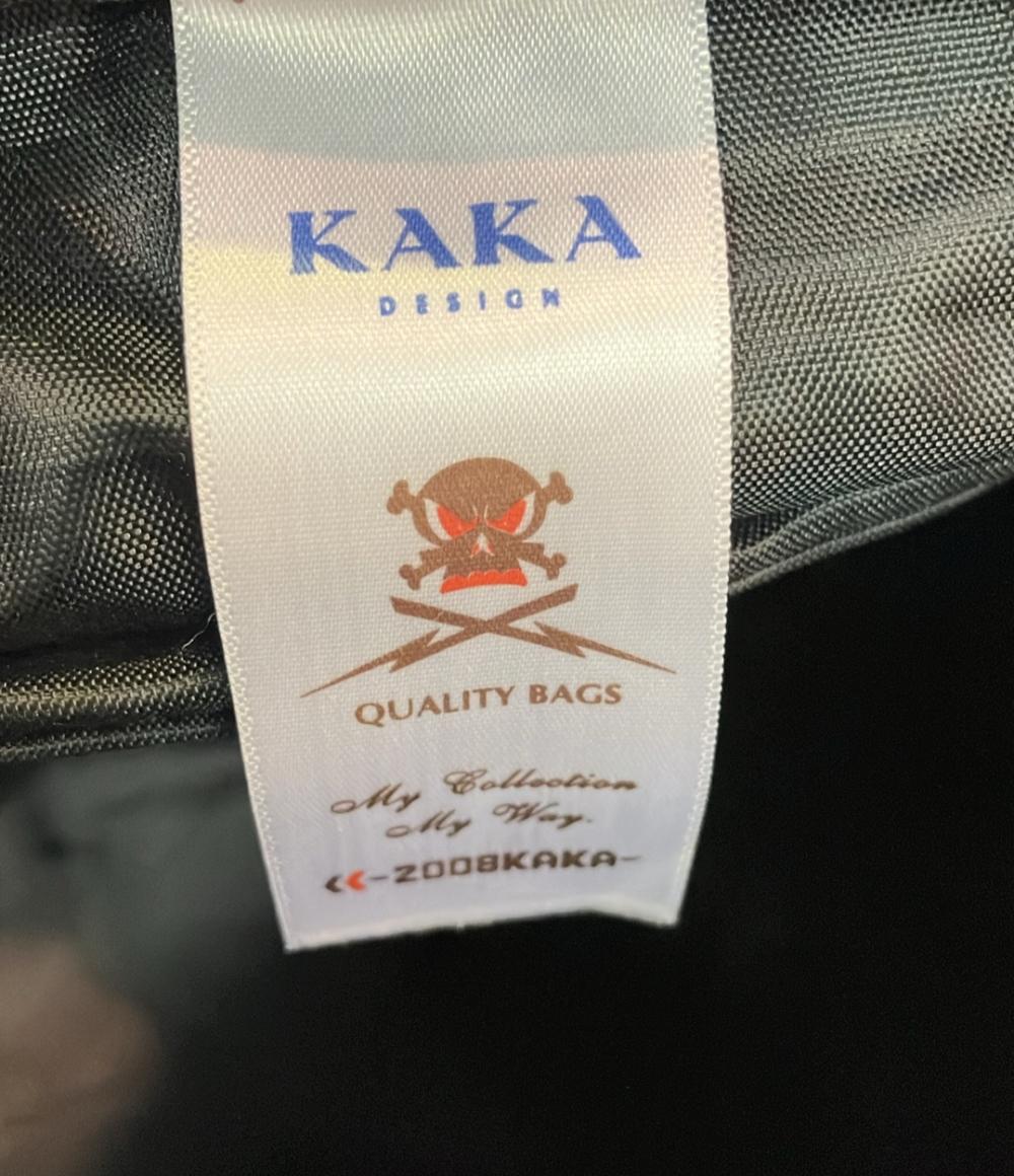 美品 カカ 3wayリュック ショルダーバッグ トラベルバッグ ユニセックス KAKA