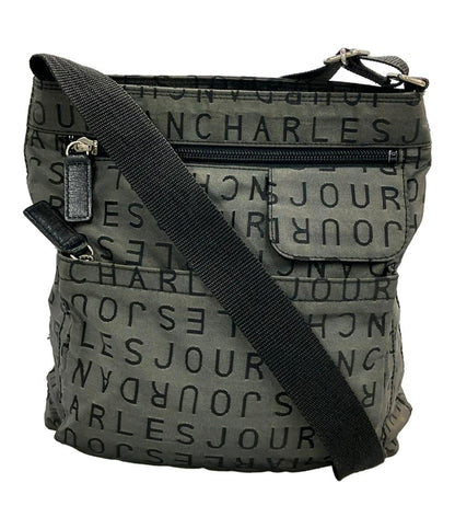 シャルル・ジョルダン ショルダーバッグ 斜め掛け 総柄 ナイロン レディース CHARLES JOURDAN