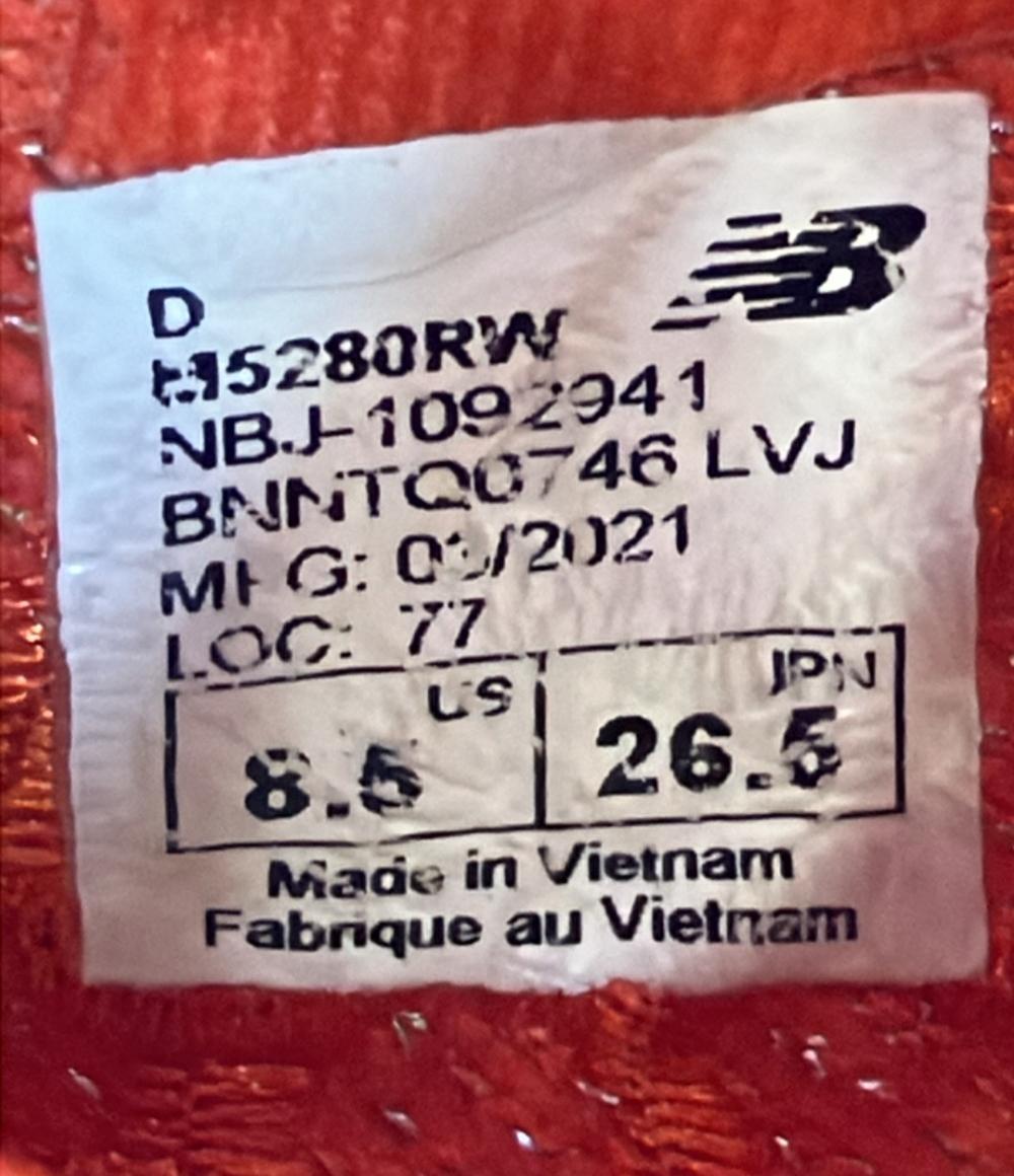 NEW BALANCE ローカットスニーカー M5280RW メンズ SIZE 26.5 (M) ニューバランス