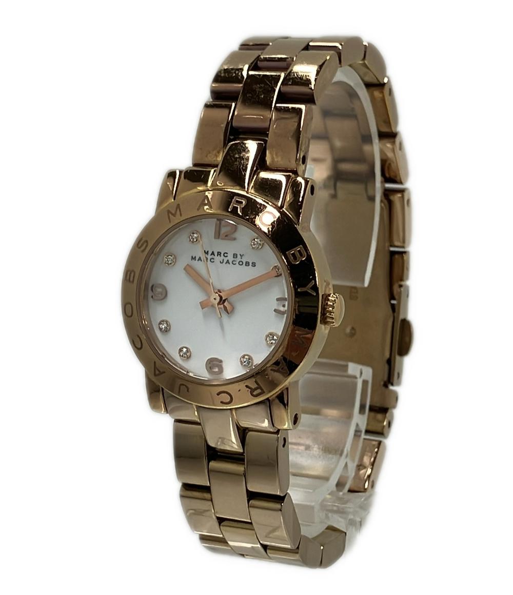 MARC BY MARC JACOBS 腕時計 クオーツ ホワイト MBM3078 レディース