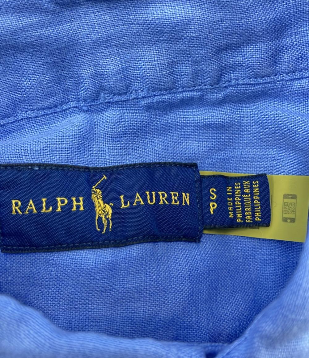 美品 ポロ・ラルフローレン リネンボタンダウン長袖シャツ メンズ SIZE SP (S) POLO RALPH LAUREN