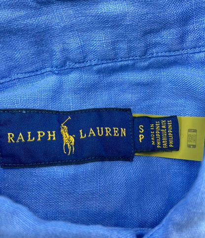 美品 ポロ・ラルフローレン リネンボタンダウン長袖シャツ メンズ SIZE SP (S) POLO RALPH LAUREN