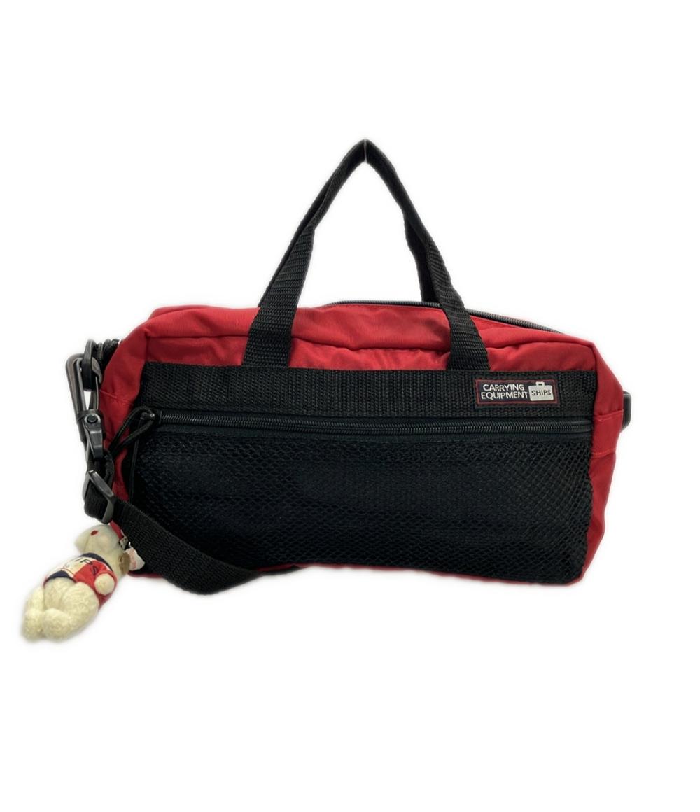 美品 シップス 2wayハンドバッグ ショルダーバッグ 斜め掛け メンズ SHIPS