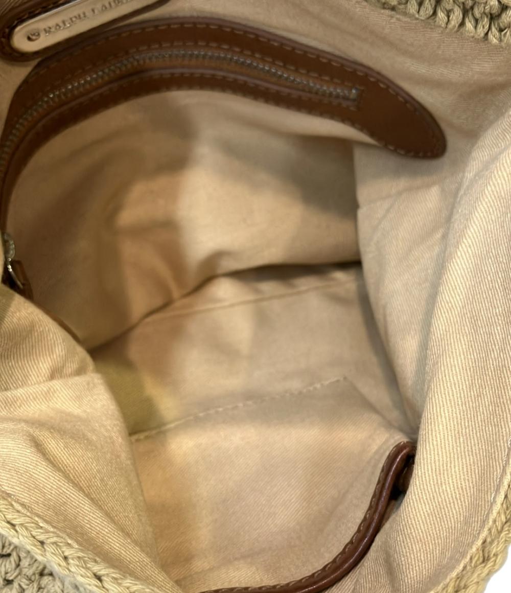 ラルフローレン ショルダーバッグ 斜め掛け 編み込み レディース RALPH LAUREN