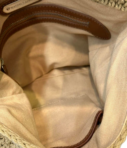 ラルフローレン ショルダーバッグ 斜め掛け 編み込み レディース RALPH LAUREN