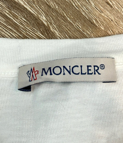 訳あり MONCLER 半袖Tシャツ GENIUS NOIR KEI NINOMIYA フロントチェーン E109F8052600829EE レディース SIZE S モンクレール