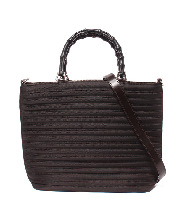 GUCCI 2WAY ハンドバッグ ショルダーバッグ 肩掛け 斜め掛け バンブー 000 1998 0588 レディース グッチ