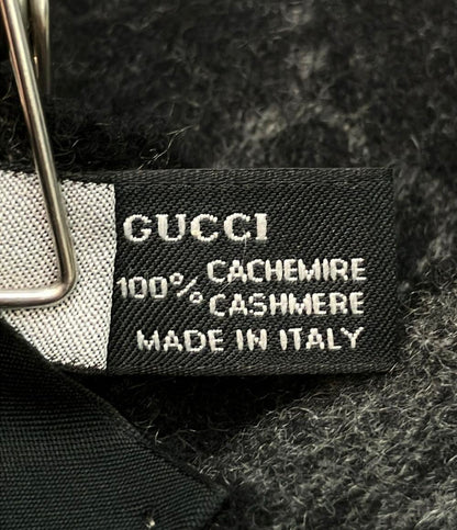 GUCCI マフラー カシミヤ100% メンズ グッチ