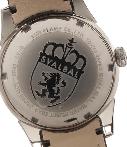 SVALBAL 腕時計 クオーツ ブラック SV-10 メンズ スヴァルバル