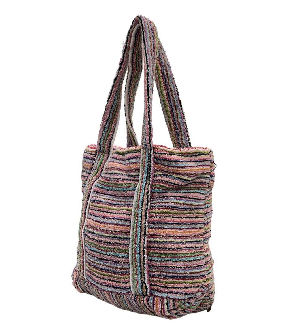 シエスタポー ハンドバッグ 紐付き タオル地 レディース Sieste Peau