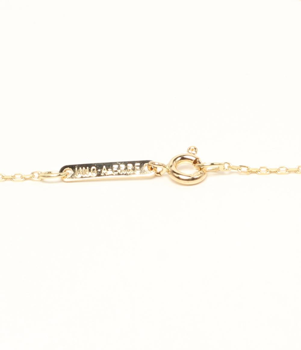 美品 ウノアエレ ネックレス K18 BREV レディース UNOAERRE