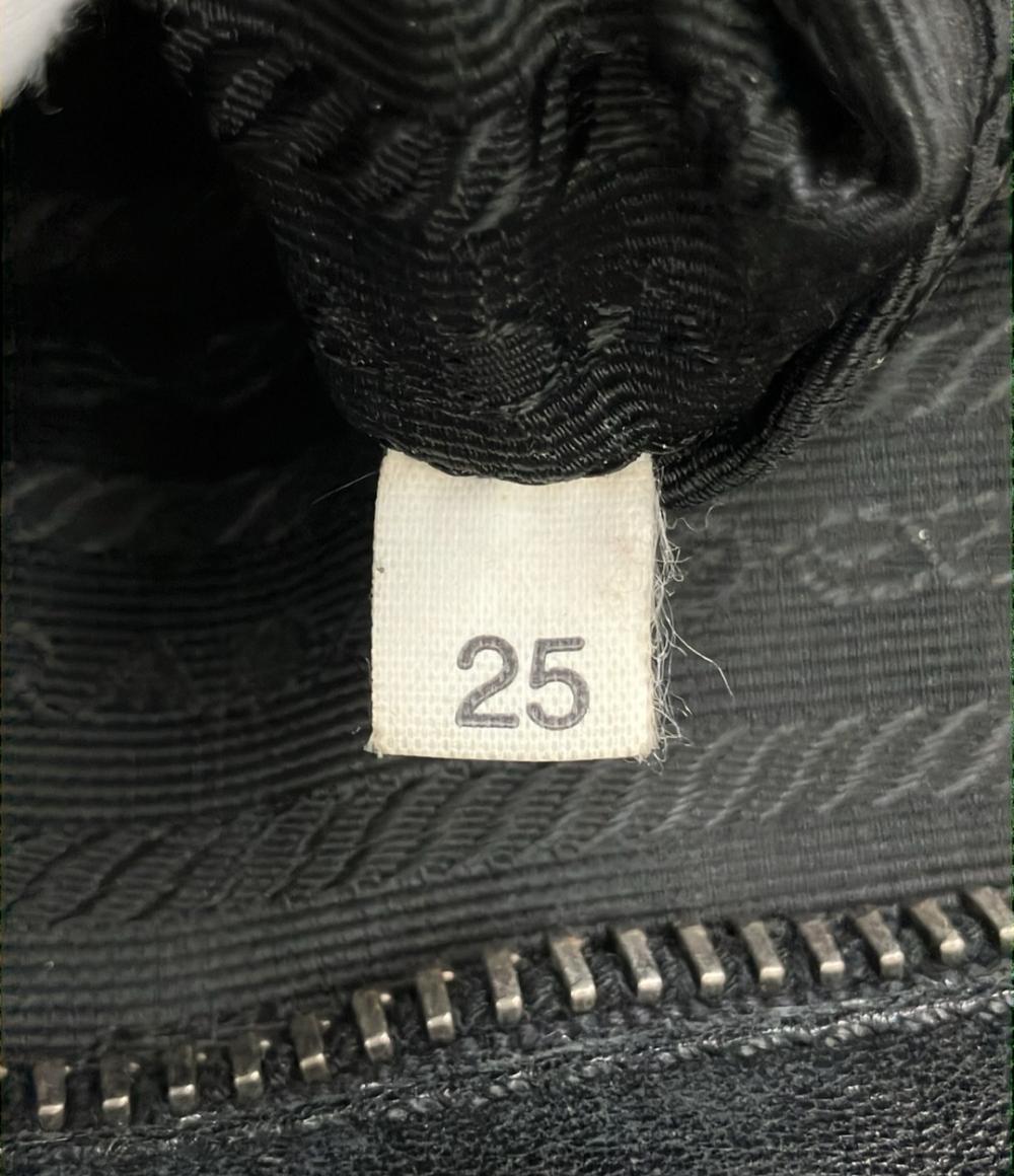 訳あり PRADA トートバッグ ハンドバッグ レザー レディース プラダ