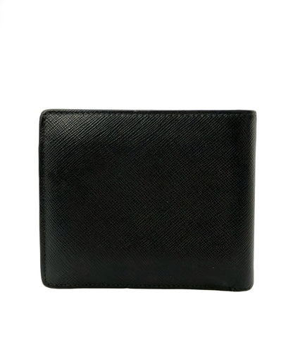 美品 PRADA 二つ折り財布 サフィアーノレザー メンズ プラダ
