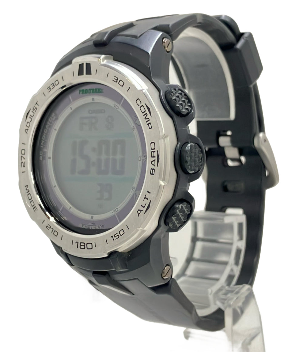 CASIO 腕時計 PRO TREK プロトレック ソーラー PRW-3100 メンズ カシオ